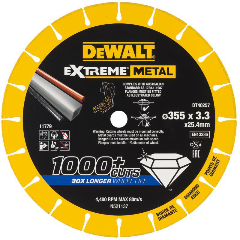 Dewalt Diamanttrennscheibe 355x3 3mm Dt Qz